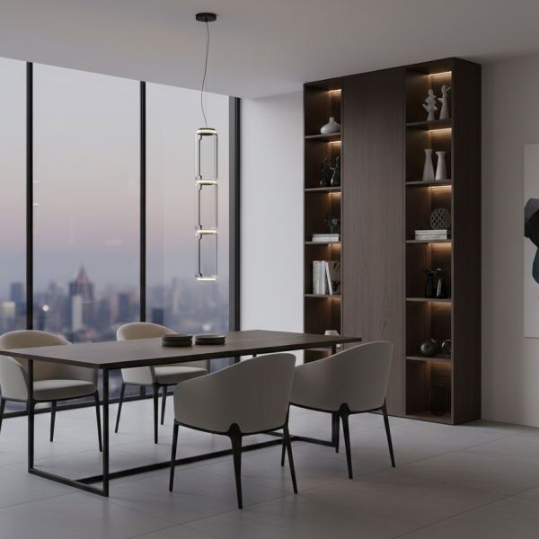 Детайлно изображение на Висяща LED лампа Norda A3 | Тройна стъклена капсула | 3000K | 28W Снимка на Висяща LED лампа Norda A3 | Тройна стъклена капсула | 3000K | 28W