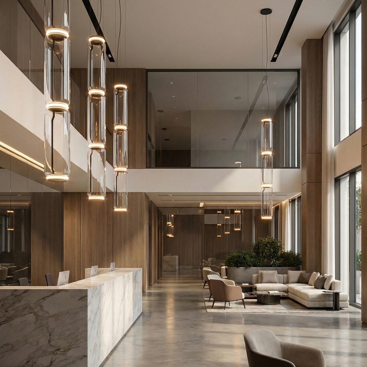 Детайлно изображение на Висяща LED лампа Norda A3 | Тройна стъклена капсула | 3000K | 28W Снимка на Висяща LED лампа Norda A3 | Тройна стъклена капсула | 3000K | 28W