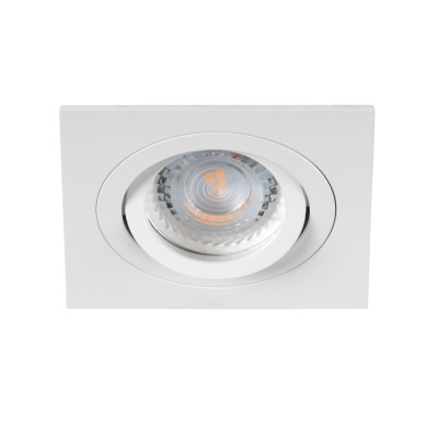 Вградена луна за GU5.3 MR16 Kanlux Seidy 90×90 mm бяла KANLUX
