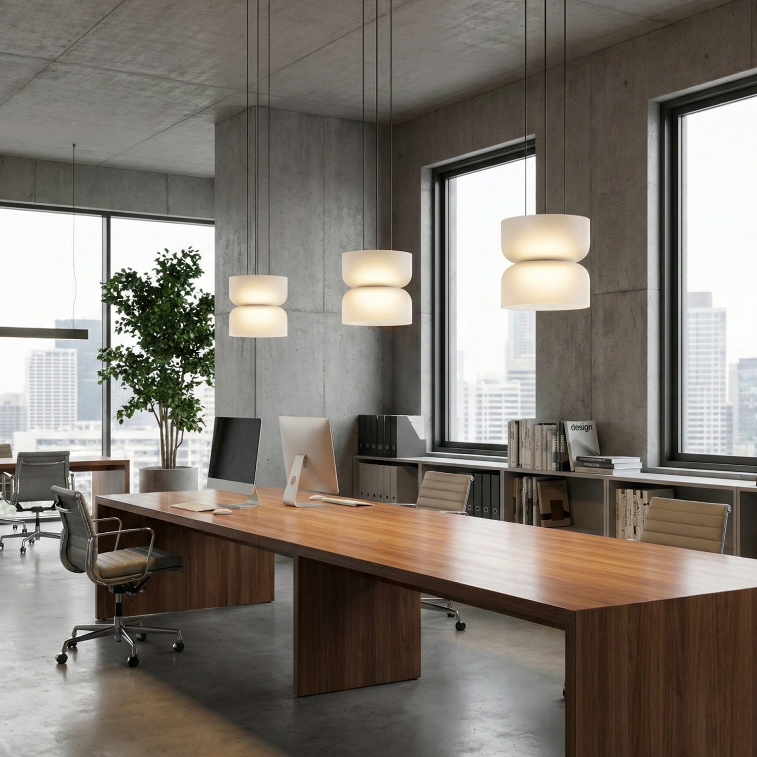 Детайлно изображение на Висящ LED пендел Pluto Up&Down | Бяло стъкло | 12W | 3000K Снимка на Висящ LED пендел Pluto Up&Down | Бяло стъкло | 12W | 3000K