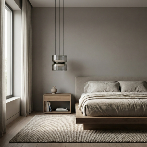 Снимка на Висящ LED пендел Pluto Up&Down | Опушен | 12W | 3000K