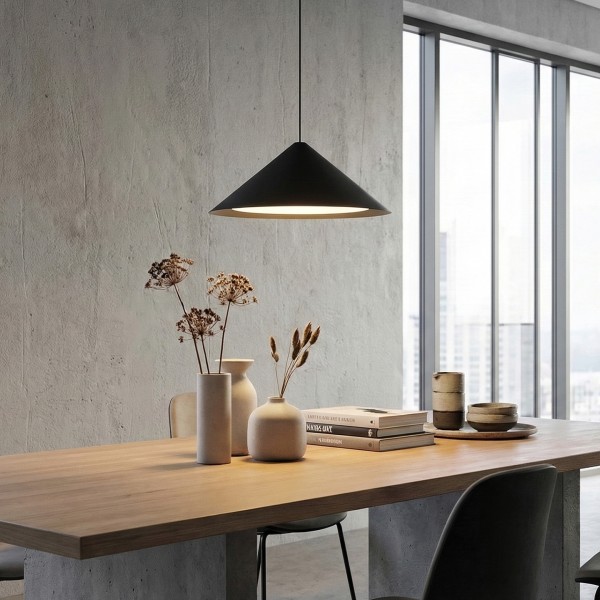 Снимка на Висяща LED лампа Radiant PL | Конусовидна |16W | Черна | Ø650 mm