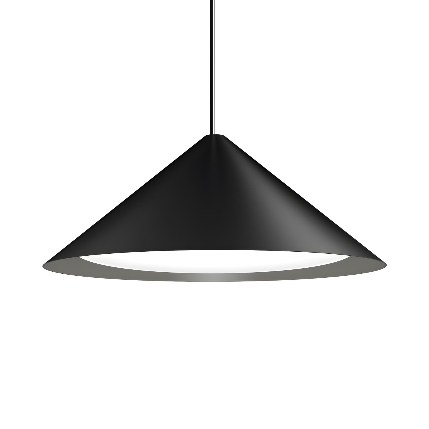 Детайлно изображение на Висяща LED лампа Radiant PL | Конусовидна | 16W | Черна | Ø650 mm Снимка на Висяща LED лампа Radiant PL | Конусовидна | 16W | Черна | Ø650 mm