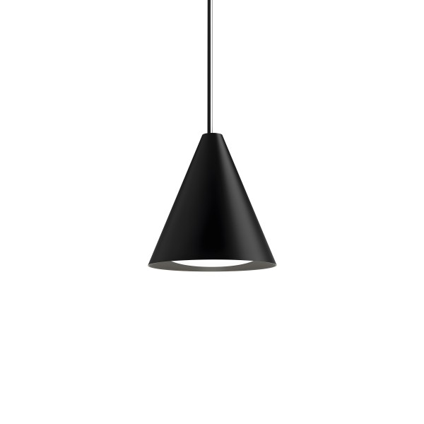 Детайлно изображение на Висяща LED лампа Radiant PS | Конусовидна | 250mm | 7W | Черна Снимка на Висяща LED лампа Radiant PS | Конусовидна | 250mm | 7W | Черна