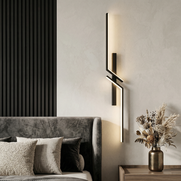 Детайлно изображение на Стенен LED аплик Rod | 80cm | 12W | 3000K Снимка на Стенен LED аплик Rod | 80cm | 12W | 3000K