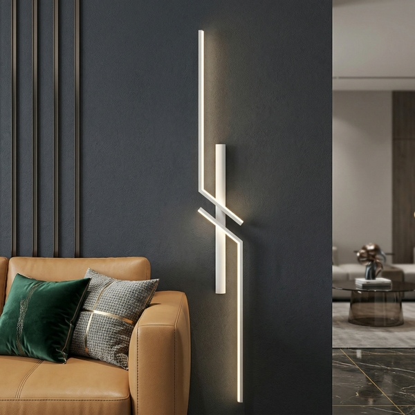 Детайлно изображение на Стенен LED аплик Rod | 80cm | 12W | 3000K Снимка на Стенен LED аплик Rod | 80cm | 12W | 3000K