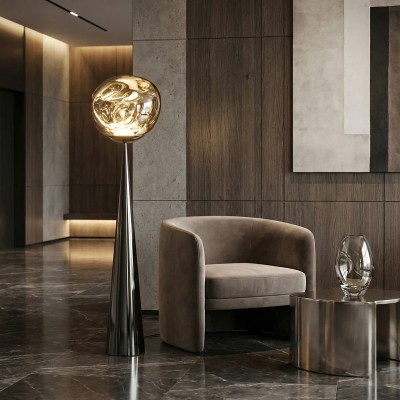 Наземна лампа Ruby с метален конус | 12W | 3000K | 143cm