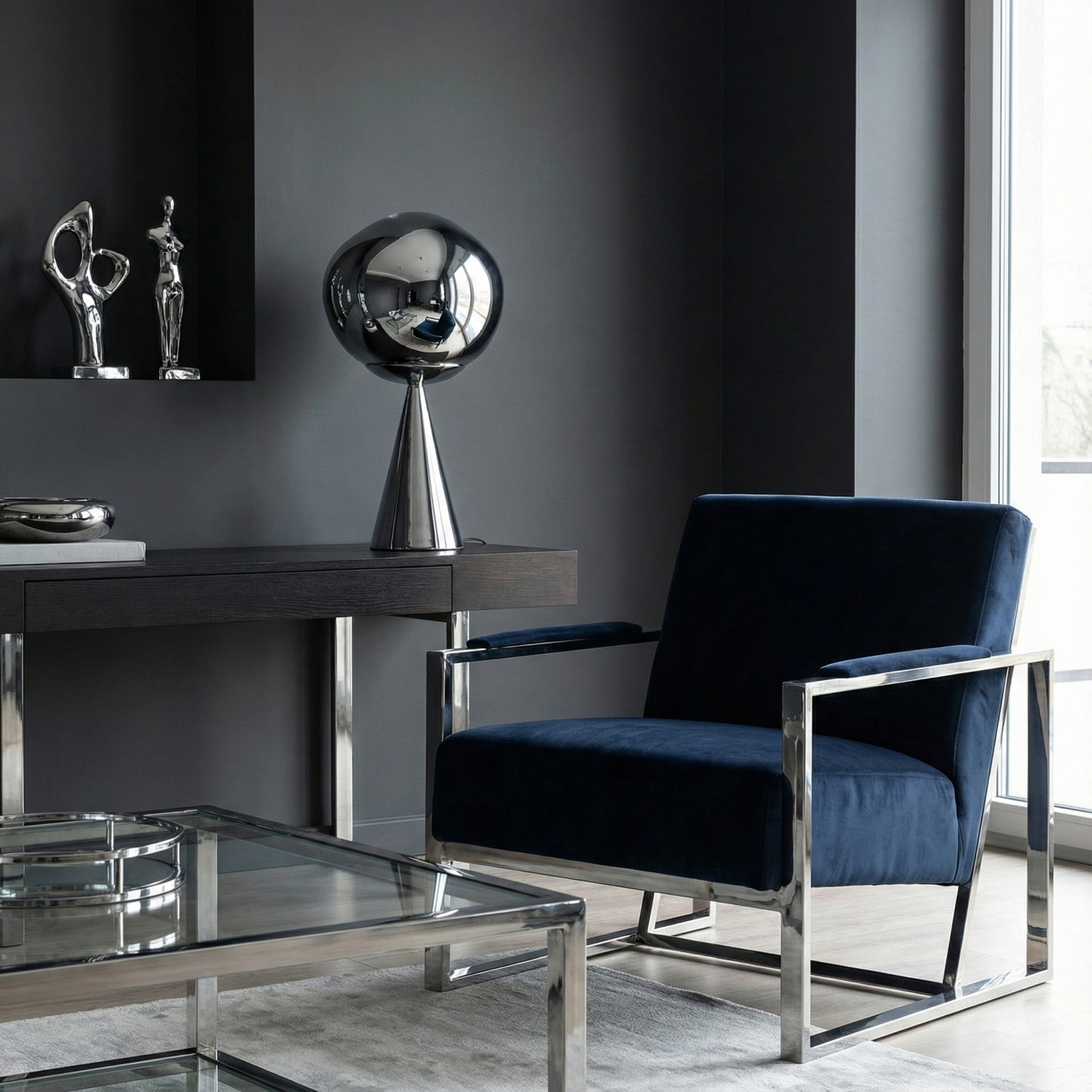 Детайлно изображение на Настолна дизайнерска LED лампа Ruby | Метален конус | 3000K | 6W | 58cm Снимка на Настолна дизайнерска LED лампа Ruby | Метален конус | 3000K | 6W | 58cm