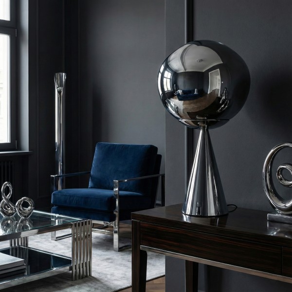 Детайлно изображение на Настолна дизайнерска LED лампа Ruby | Метален конус | 3000K | 6W | 58cm Снимка на Настолна дизайнерска LED лампа Ruby | Метален конус | 3000K | 6W | 58cm