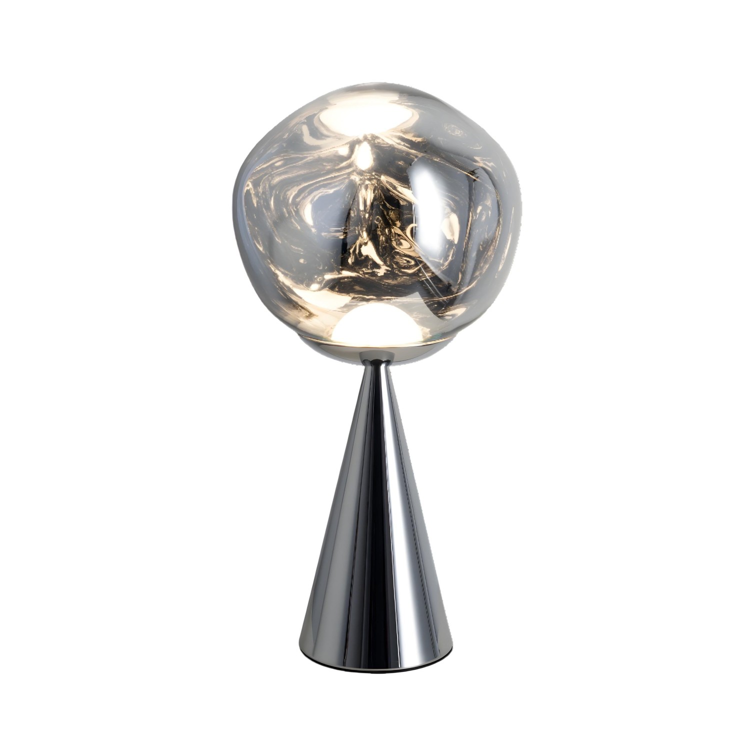 Детайлно изображение на Настолна дизайнерска LED лампа Ruby | Метален конус | 3000K | 6W | 58cm Снимка на Настолна дизайнерска LED лампа Ruby | Метален конус | 3000K | 6W | 58cm