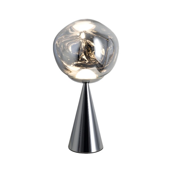 Детайлно изображение на Настолна дизайнерска LED лампа Ruby | Метален конус | 3000K | 6W | 58cm Снимка на Настолна дизайнерска LED лампа Ruby | Метален конус | 3000K | 6W | 58cm