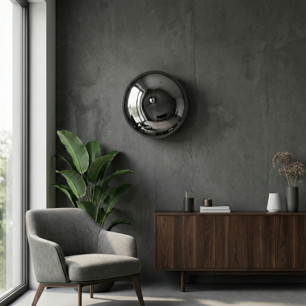 Снимка на Стенен LED аплик Ruby | Хромирана сферична глава | 6W | 3000K