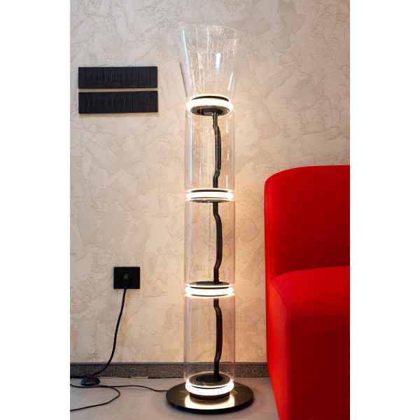 Наземна LED лампа Norda | Стъклени капсули | 3000K | 30W