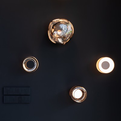 Стенен LED аплик Crystal | Опушено стъкло | 3000K
