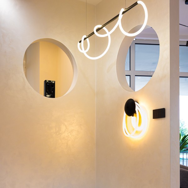 Висяща LED лампа Swing Pendant | Тип въже/маркуч | 45W Висяща LED лампа Swing Pendant | Тип въже/маркуч | 45W