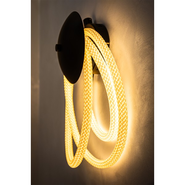 Декоративна стенна лампа с въже/маркуч Swing Wall | 30W | 3000K