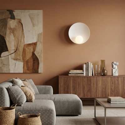 Стенен аплик Shelt | Елипсовиден с асиметрична форма | 5W