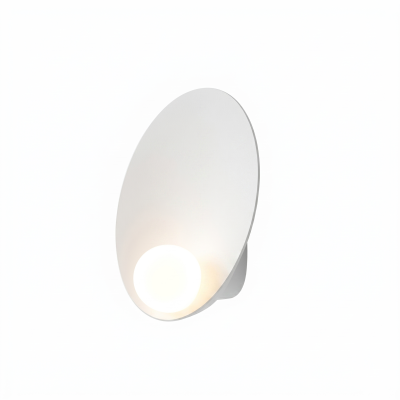 Стенен аплик Shelt | Елипсовиден с асиметрична форма | 5W