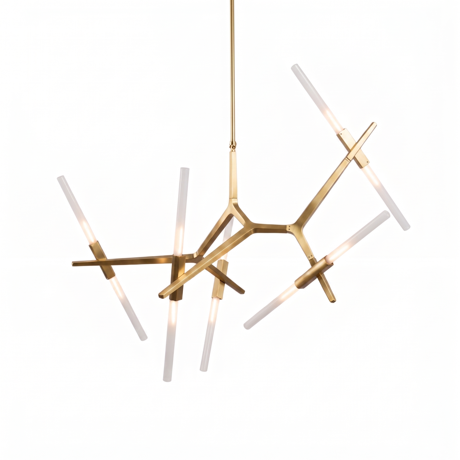 Снимка на Дизайнерски полилей Starlight | Десет G9 тела | 50W