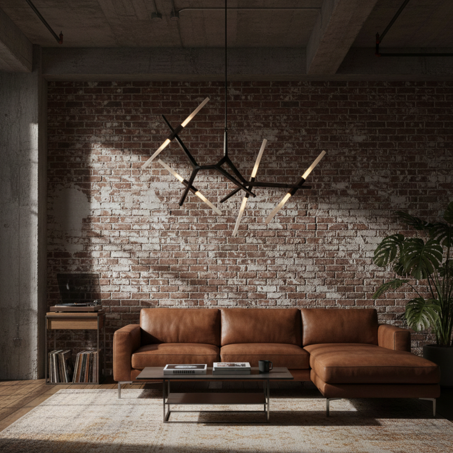 Снимка на Дизайнерски полилей Starlight | Десет G9 тела | 50W