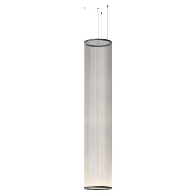 Висящ LED пендел Verto L | Цилиндричен | 20W | 3000K | Черен Висящ LED пендел Verto L | Цилиндричен | 20W | 3000K | Черен