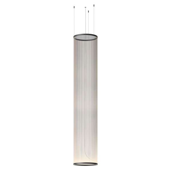 Детайлно изображение на Висящ LED пендел Verto L | Цилиндричен | 20W | 3000K | Черен Снимка на Висящ LED пендел Verto L | Цилиндричен | 20W | 3000K | Черен