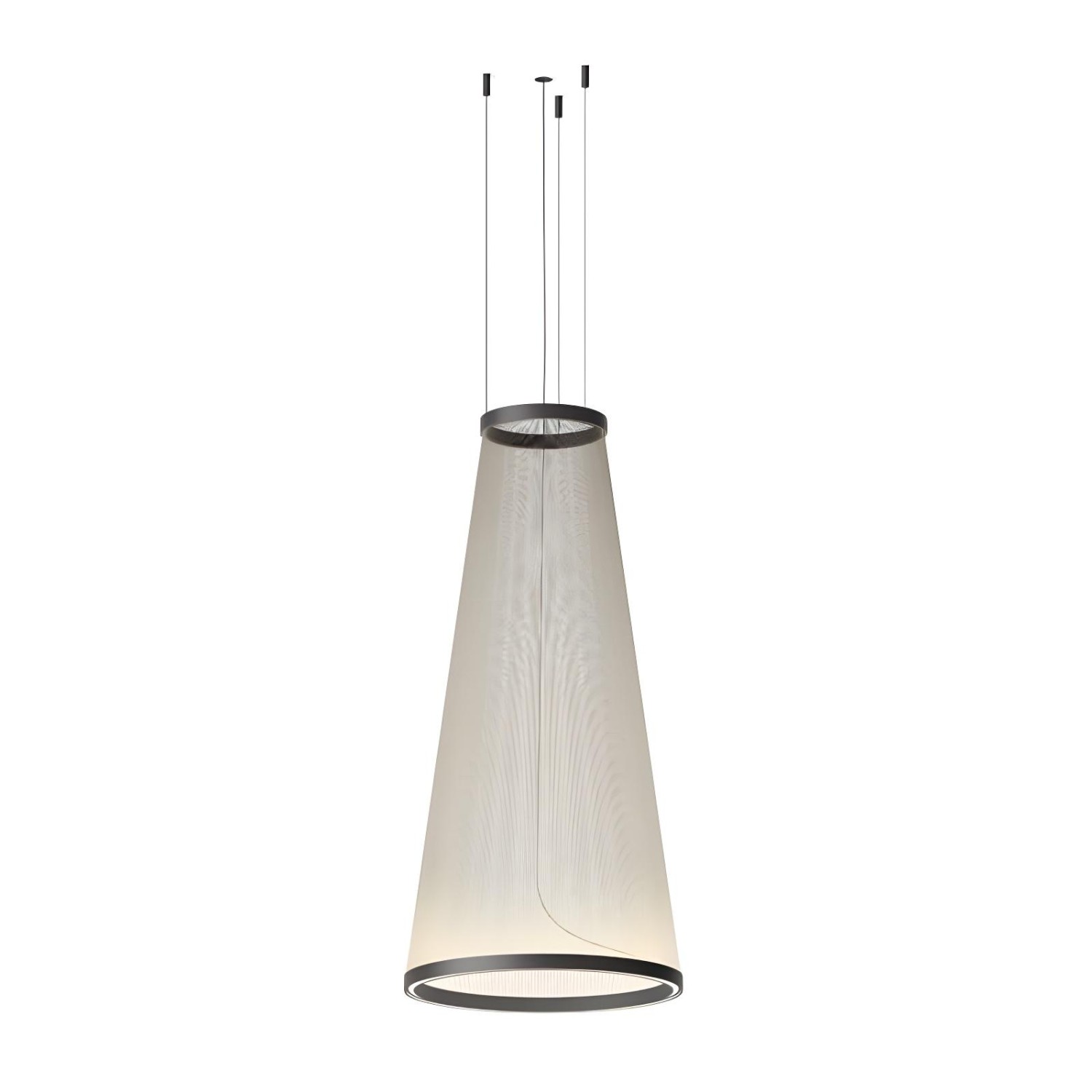 Снимка на Висящ LED пендел Verto | Конусовиден | 32W | 3000K | Черен