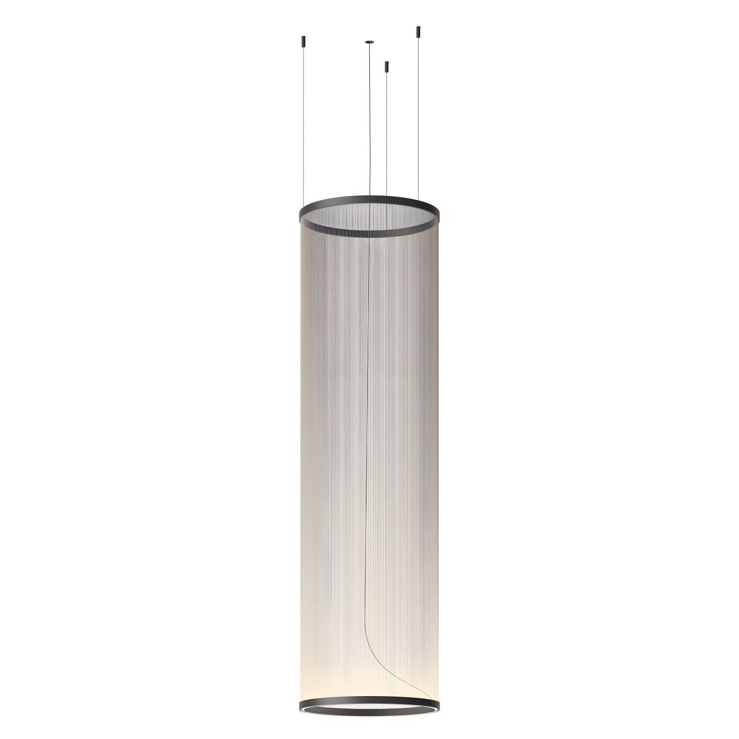 Детайлно изображение на Висящ LED пендел Verto M | Цилиндричен | 20W | 3000K | Черен Снимка на Висящ LED пендел Verto M | Цилиндричен | 20W | 3000K | Черен