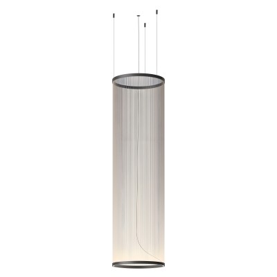Висящ LED пендел Verto M | Цилиндричен | 20W | 3000K | Черен Висящ LED пендел Verto M | Цилиндричен | 20W | 3000K | Черен