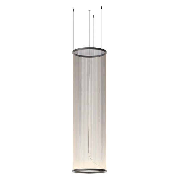 Детайлно изображение на Висящ LED пендел Verto M | Цилиндричен | 20W | 3000K | Черен Снимка на Висящ LED пендел Verto M | Цилиндричен | 20W | 3000K | Черен
