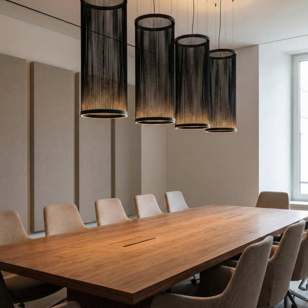 Снимка на Висящ LED пендел | Цилиндричен | Verto S | 20W | 3000K | Черен