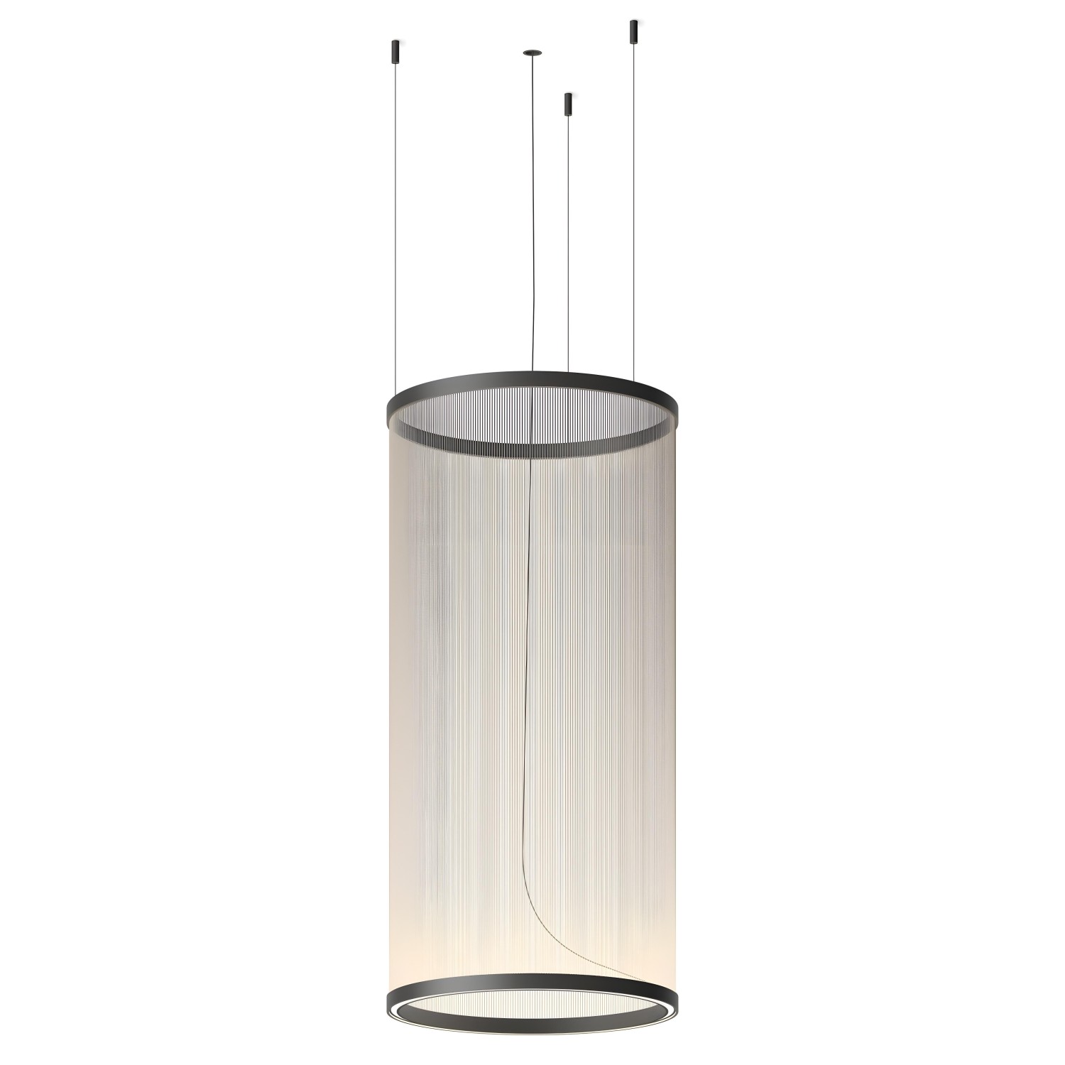 Детайлно изображение на Висящ LED пендел Verto S | Цилиндричен | 20W | 3000K | Черен Снимка на Висящ LED пендел Verto S | Цилиндричен | 20W | 3000K | Черен