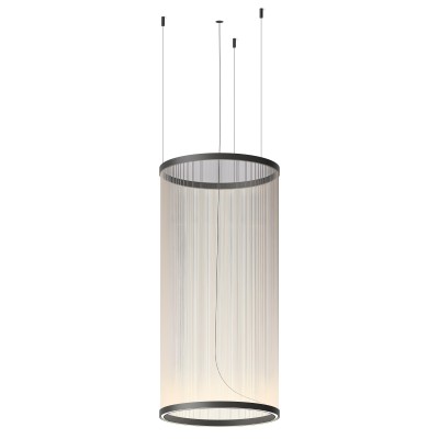 Висящ LED пендел Verto S | Цилиндричен | 20W | 3000K | Черен Висящ LED пендел Verto S | Цилиндричен | 20W | 3000K | Черен