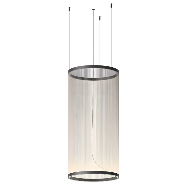 Детайлно изображение на Висящ LED пендел Verto S | Цилиндричен | 20W | 3000K | Черен Снимка на Висящ LED пендел Verto S | Цилиндричен | 20W | 3000K | Черен