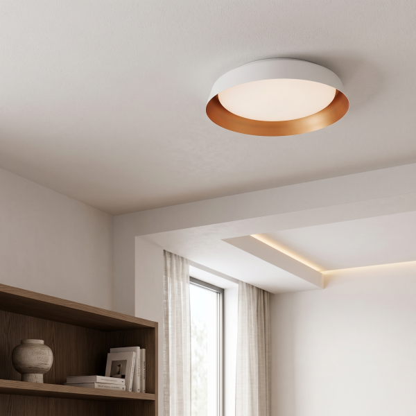 Дизайнерски LED плафон Solvia Nova Luce Ø49.2 см
