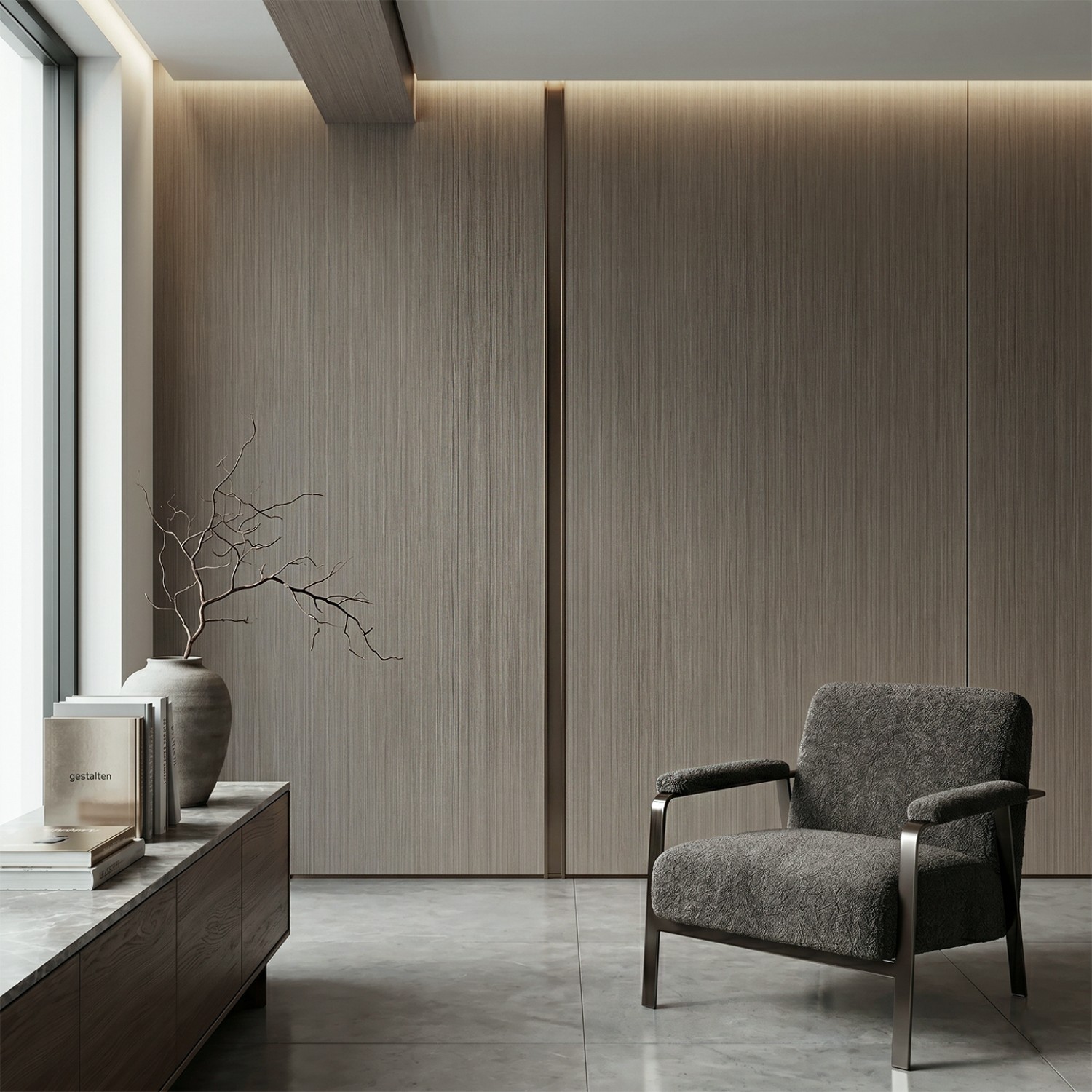 Снимка на WPC панел Fashion Wood Grain с дървесен ефект 280x122см