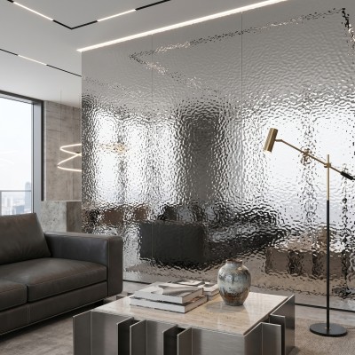 WPC панел Silver Ripple сребрист воден ефект | 288 x 122cm WPC панел Silver Ripple сребрист воден ефект | 288 x 122cm