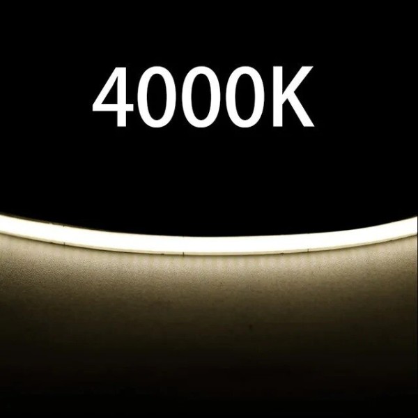 Снимка на Супер тънка COB LED лента 4 мм | 24V | 5W/m | CRI>90