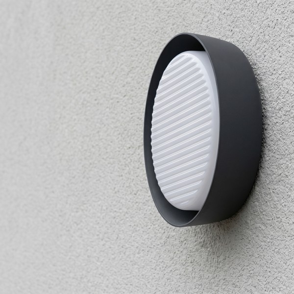 Снимка на LED плафониера Deko | IP65 | Ø18cm | Сива