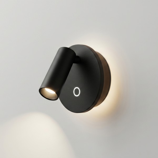 Снимка на Стенен LED аплик Genius с насочваема светлина и ореол