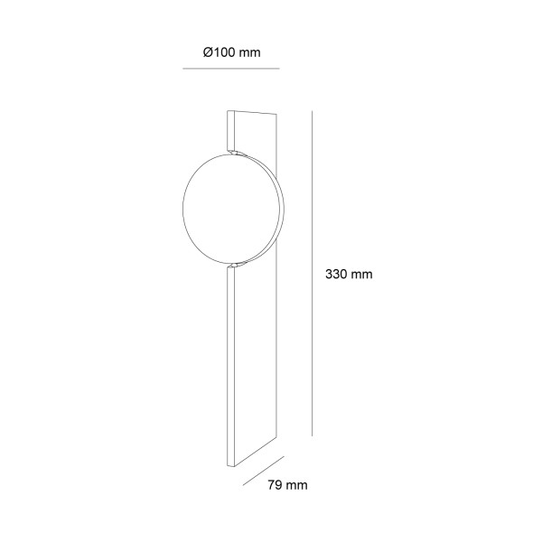 Детайлно изображение на Стенна LED лампа Mira | Индиректна светлина | 3000K | 3W Снимка на Стенна LED лампа Mira | Индиректна светлина | 3000K | 3W