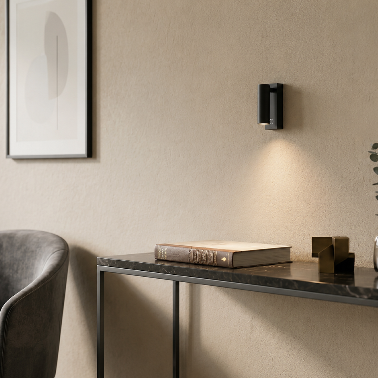 Снимка на Стенен LED аплик Node | Type-C | Димиране | 3000K
