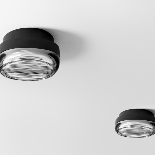 Снимка на LED плафониера Note | Черен | 12W | 3000K | IP65