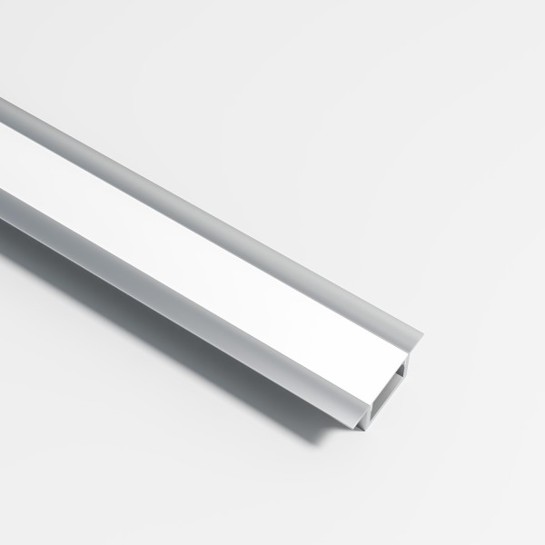 Детайлно изображение на Алуминиев профил за LED лента Board 34x12 мм | С дифузер и капачки Снимка на Алуминиев профил за LED лента Board 34x12 мм | С дифузер и капачки