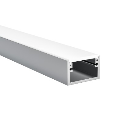 Алуминиев профил за LED лента Box | 30x20 мм | С дифузер Алуминиев профил за LED лента Box | 30x20 мм | С дифузер