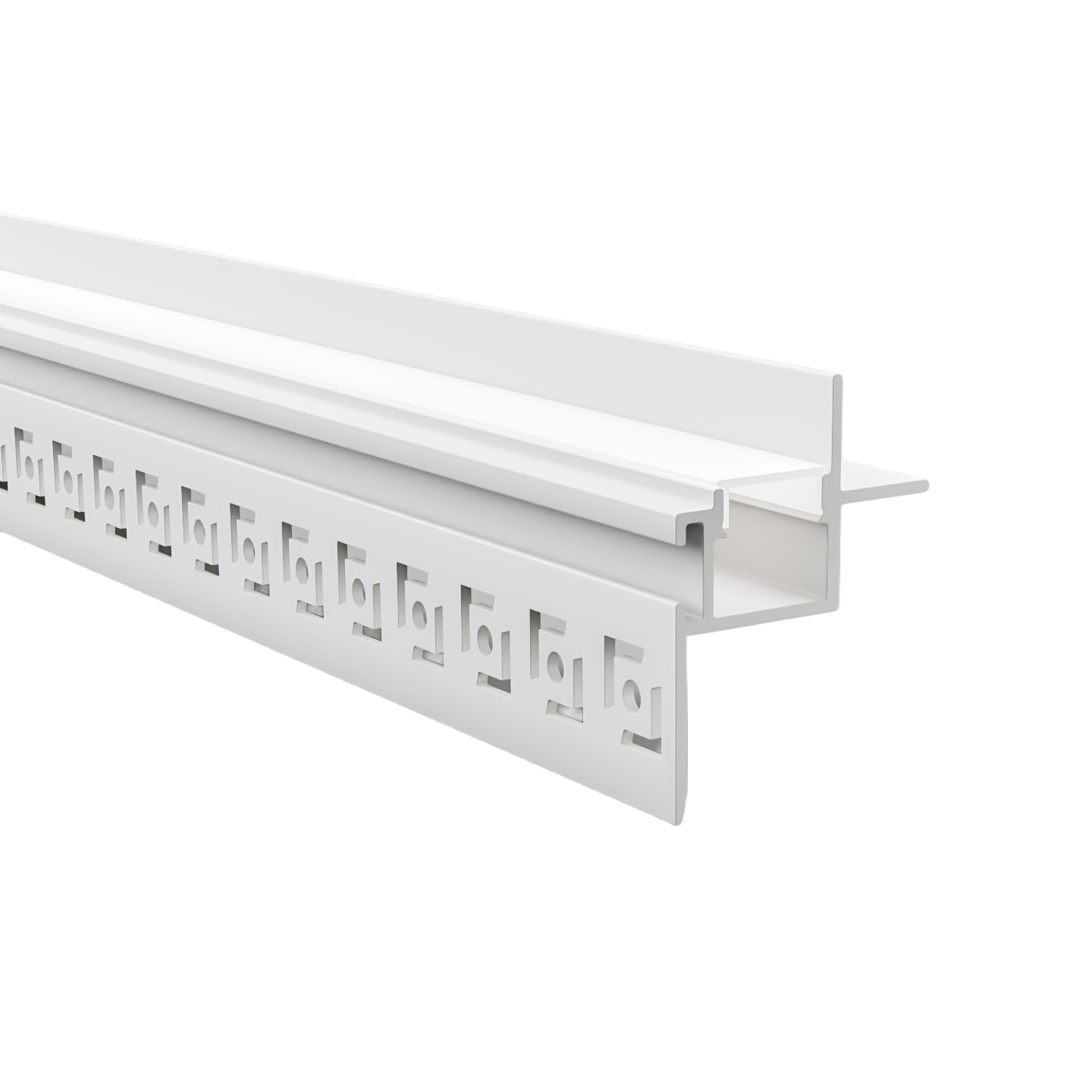 Детайлно изображение на Алуминиев профил за LED лента Corner Shadow Trimless | 3 метра | Скрит монтаж Снимка на Алуминиев профил за LED лента Corner Shadow Trimless | 3 метра | Скрит монтаж