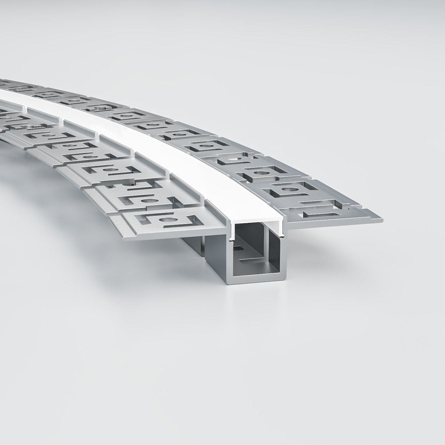 Снимка на Алуминиев профил за LED лента Nano Line Trimless | 53x13мм | За вграждане