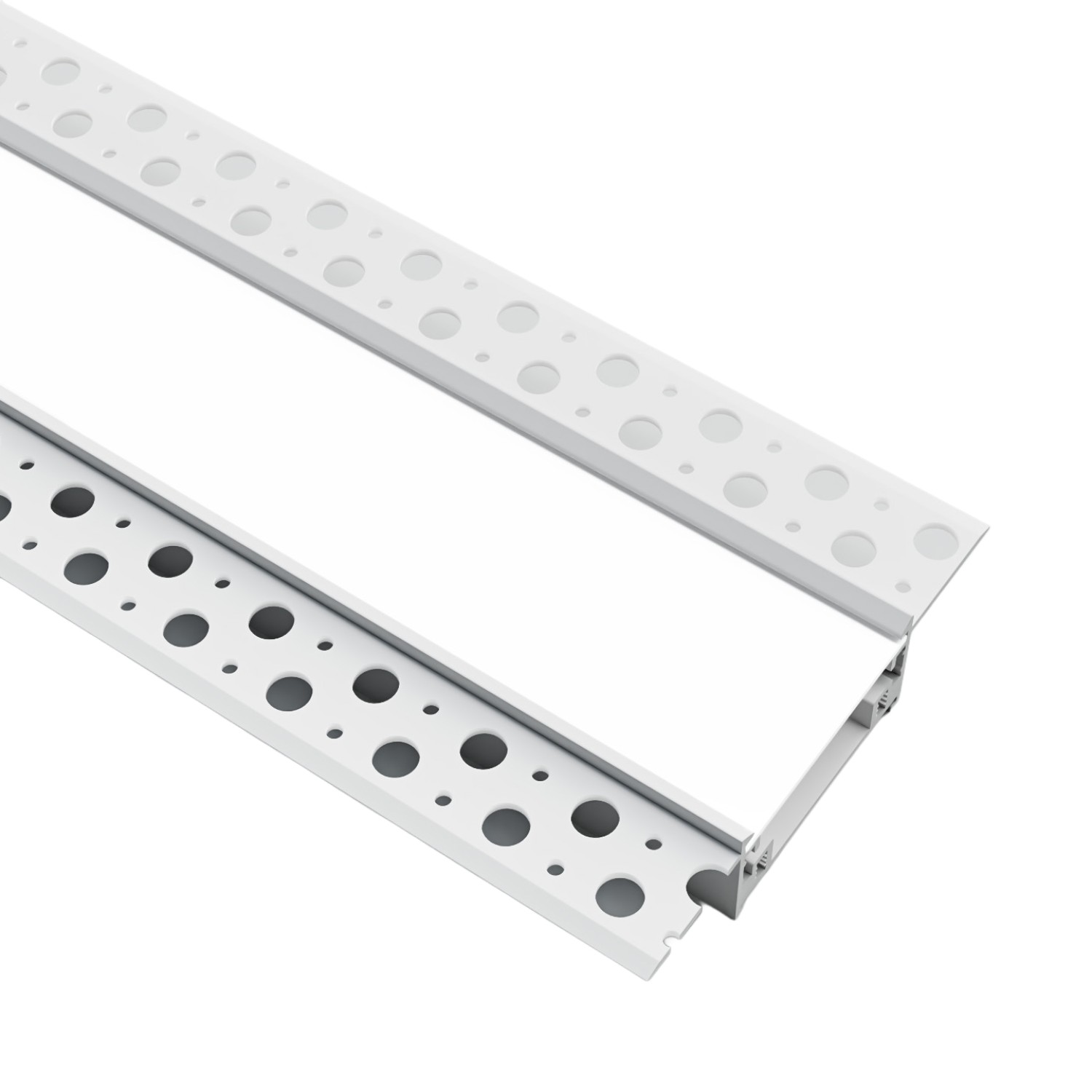 Снимка на Алуминиев профил за LED лента Ring | 80x20мм | За вграждане