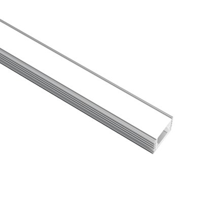 Алуминиев профил за LED лента Senti 17.8x13мм | С шина, дифузер и капачки