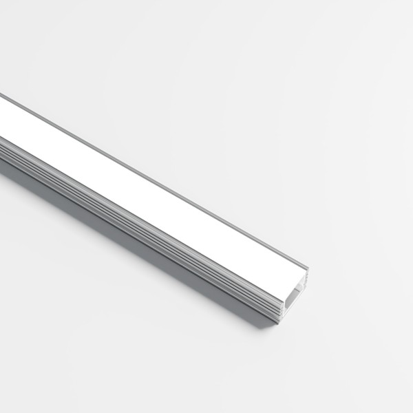 Снимка на Алуминиев профил за LED лента Senti 17.8x13мм | С шина, дифузер и капачки